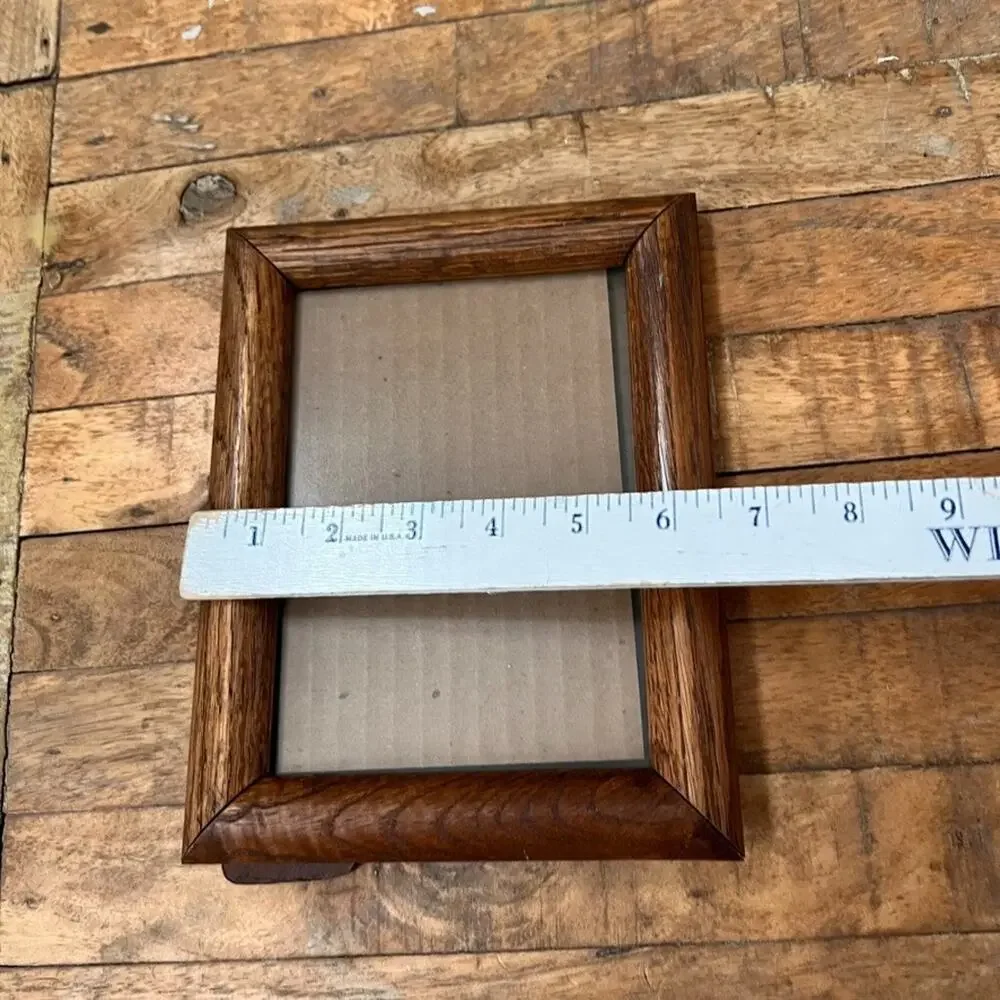 Rustic Wooden Picture Frame Fits 6.5
